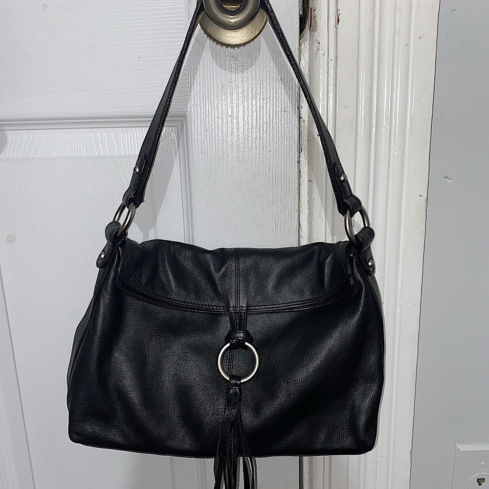 LEATHER ILI SHOULDER PURSE 👜